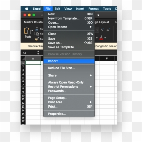Screenshot, HD Png Download - excel png