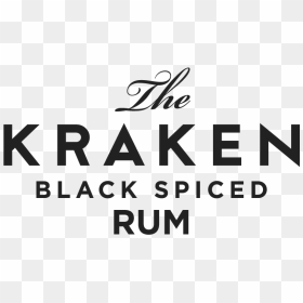 Kraken Black Rum - Kraken Black Spiced Rum, HD Png Download - kraken png