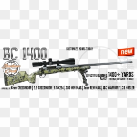 Bc-1400 Precision Long Range Hunting Rifle - Long Range Hunting Rifle, HD Png Download - hunting rifle png