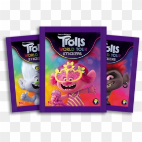 Trolls World Tour Stickers, HD Png Download - trolls characters png
