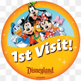 Disneyland Todayverified Account - Disneyland Paris First Time Badge, HD Png Download - disneyland png