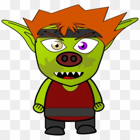 Chibi Goblin Fighter Clip Arts - Goblin Clipart, HD Png Download - fighter png