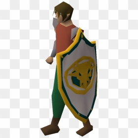 Old School Runescape Wiki - Bandos Shield Osrs, HD Png Download - shield with wings png
