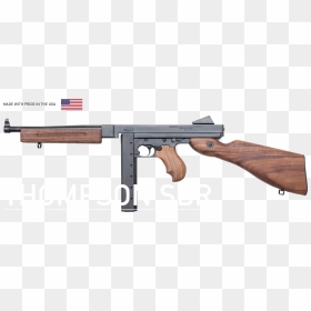 M1 Thompson Sbr, HD Png Download - tommy gun png