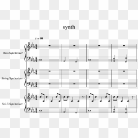 Tommy Gun Synth - Sheet Music, HD Png Download - tommy gun png