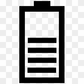 Battery Icon Png , Png Download - Monochrome, Transparent Png - vhv