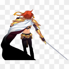 Leila Back Fighting , Png Download - Cartoon, Transparent Png - fighting png
