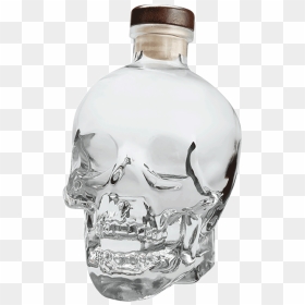 Transparent Glass Bottle Png - Crystal Head, Png Download - vodka bottle png