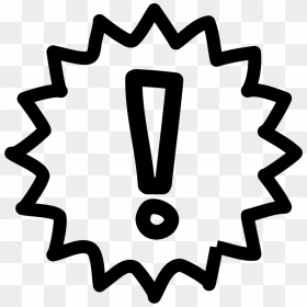 Alert Hand Drawn Symbol Comments - Alerta Simbolo, HD Png Download - alert icon png
