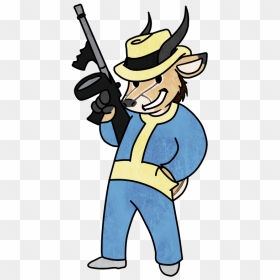 Cartoon, HD Png Download - tommy gun png