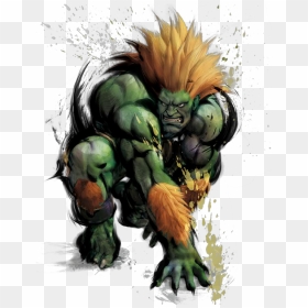 Thumb Image - Blanka Street Fighter Wallpaper Hd, HD Png Download - fighter png