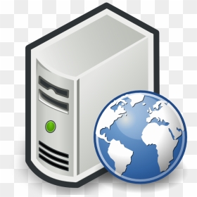 Server Icon Png, Transparent Png - world png icon