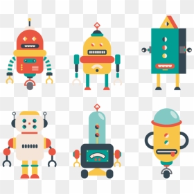 Vector Euclidean Robotics Robot Icon Free Clipart Hq, HD Png Download - robot icon png