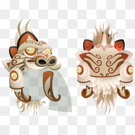 Owl,art,carnivoran, HD Png Download - theatre masks png