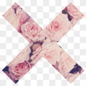 Cruz Flores Rosas Grunge Pink Tumblr - Pink Stickers Tumblr Flower, HD Png Download - imagenes tumblr png