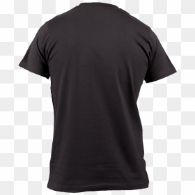 Tshirt Black Back - Tshirt Back Png Free, Transparent Png - black.png