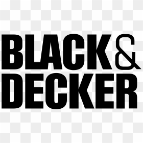 Black & Decker 896 Logo Png Transparent - Black And Decker, Png Download - black.png