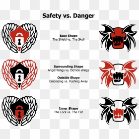 Cancer, HD Png Download - shield with wings png