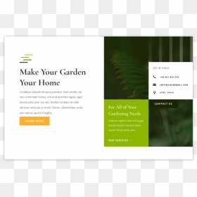 Flyer, HD Png Download - gardener png