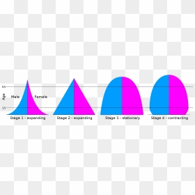 File - Dtm Pyramids - Svg - 4 Population Pyramid Types, HD Png Download - pyramids png