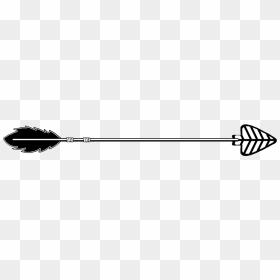 Flame Arrow Black - Fishing Rod, HD Png Download - black.png