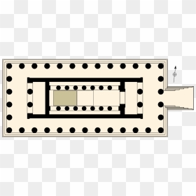 Temple Of Apollo At Corinth Plan, HD Png Download - zeus png