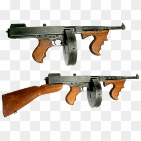 Old Machine Guns, HD Png Download - tommy gun png