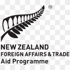 New Zealand Aid Logo, HD Png Download - black.png