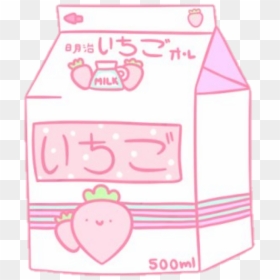 #freetoedit #cute #kawaii #pixel #pastel #drink - Strawberry Milk Pixel Art, HD Png Download - kawaii pixel png