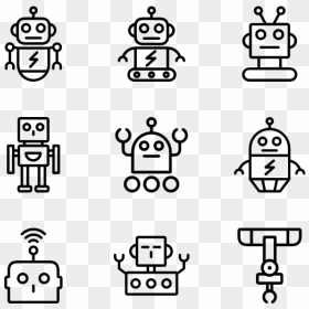 Robot Icon Vector, HD Png Download - robot icon png