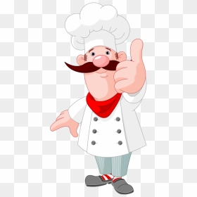 Vector Clipart Fish Chef Hat Clip Art 1 - Chef Cartoon, HD Png Download - chefs hat png