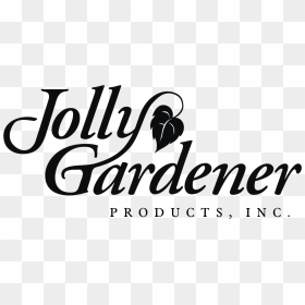 Jolly Gardener Products Logo Png Transparent - Calligraphy, Png Download - gardener png