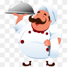 Chef En Caricatura En Cocina, HD Png Download - chefs hat png