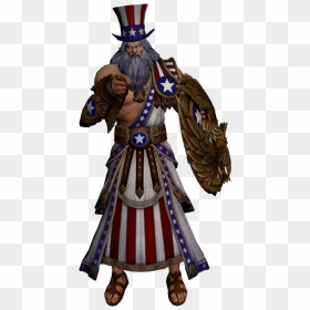 Zeus Uncle Sam Renders - Portable Network Graphics, HD Png Download - zeus png