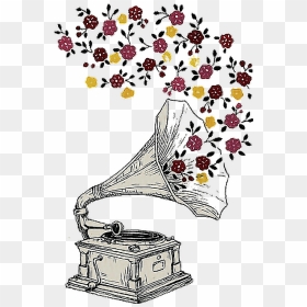 Transparent Clipart Musica - Music Drawing, HD Png Download - imagenes tumblr png
