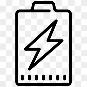 Charging Battery Icon - Battery Charger, HD Png Download - battery icon png