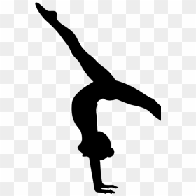 Thumb Image - Transparent Background Gymnast Silhouette, HD Png Download - gymnastics png