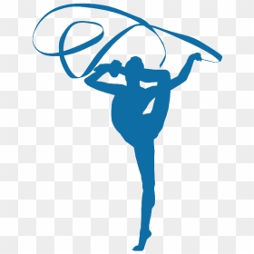 Download Gymnastics Png Transparent Image - Rhythmic Gymnastics Siluet Png, Png Download - gymnastics png