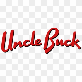 Uncle Buck Title 1989, HD Png Download - buck png