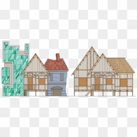 Old House New - Portable Network Graphics, HD Png Download - old house png