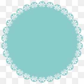 Scallop Circle Png, Transparent Png - moldura frozen png