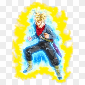 Mirai Trunks Super Saiyajin Ira Dbs By Jaredsongohan-dakok98, HD Png Download - future trunks png