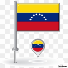 Logo Bandera De Venezuela Png, Transparent Png - bandera venezuela png