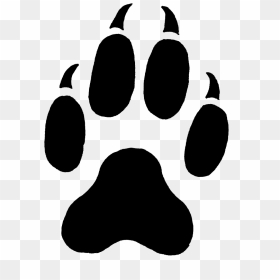 Wolf Paw Print Png - Wolf Paw Print Transparent, Png Download - wolf paw png