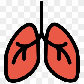 Lungs Emoji Clipart, HD Png Download - lungs png
