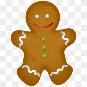 Christmas Gingerbread At Getdrawings, HD Png Download - food clipart png