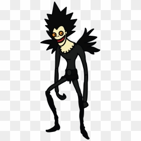 Step By Step Drawing Tutorial For Anime, Manga, Drawing - Death Note Ryuk Drawing Easy, HD Png Download - manga png