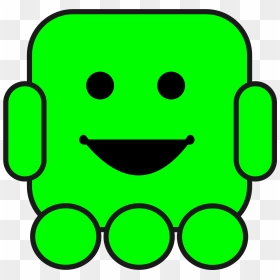 Friendly Robot Clip Arts - Emojis De Whatsapp Robot Verde, HD Png Download - robot icon png