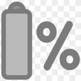 Laptop Battery Icon - Battery Percentage Laptop, HD Png Download - battery icon png
