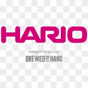 Brewed By Hand - Hario Logo Brewed By Hand, HD Png Download - 25% off png
